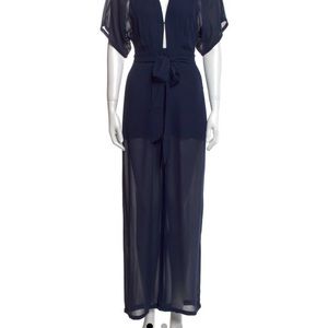 Navy Reformation jumpsuit size 4